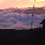above the clouds to la paz